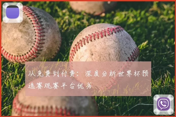 从免费到付费:深度分析世界杯预选赛观赛平台优劣