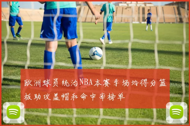 欧洲球员统治NBA本赛季场均得分篮板助攻盖帽和命中率榜单